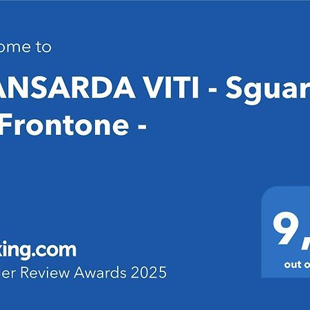 Апартаменти Mansarda Viti - Sguardo Su Frontone - Екстер'єр фото